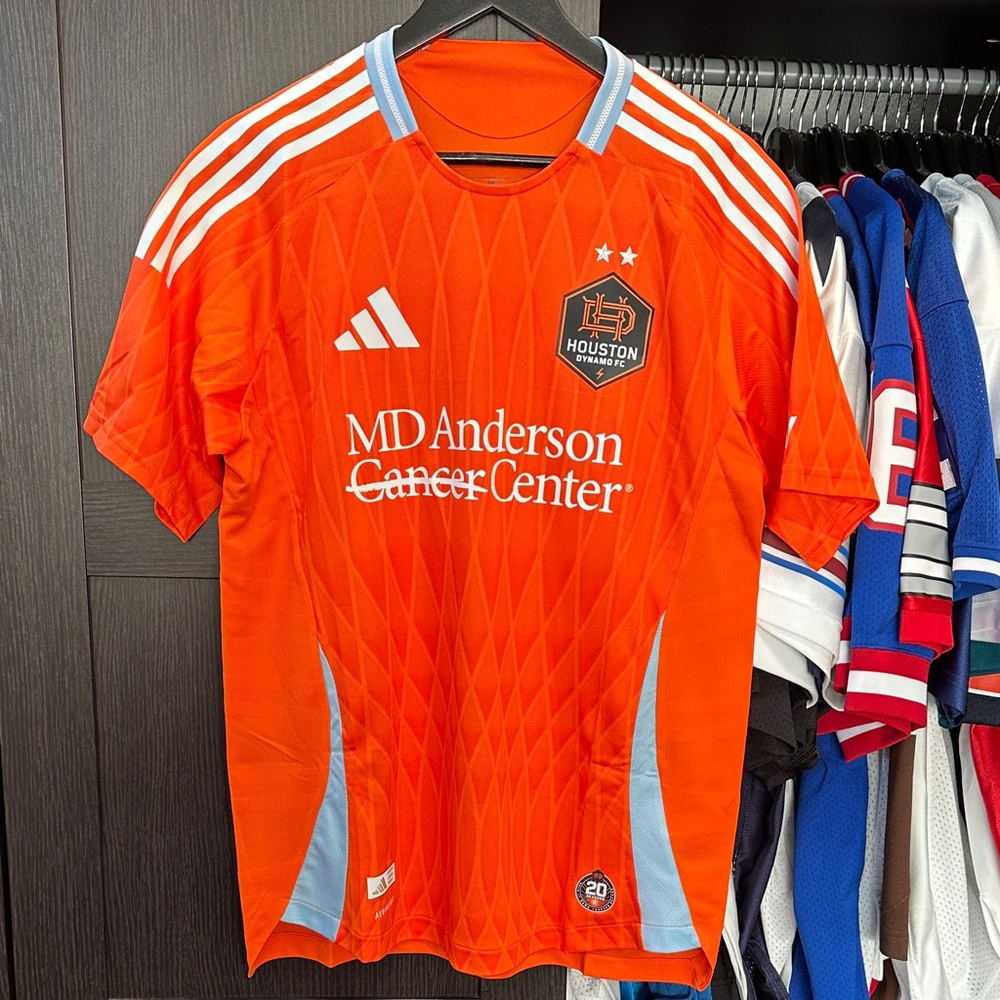 Erik Sviatchenko Houston Dynamo FC adidas 2025 Authentic Jersey - Orange